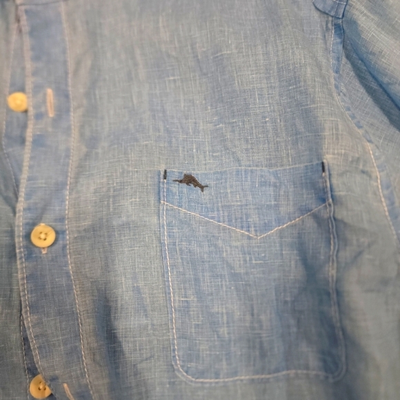 Tommy Bahama Linen Long Sleeved Button-down Shirt - Picture 11 of 12